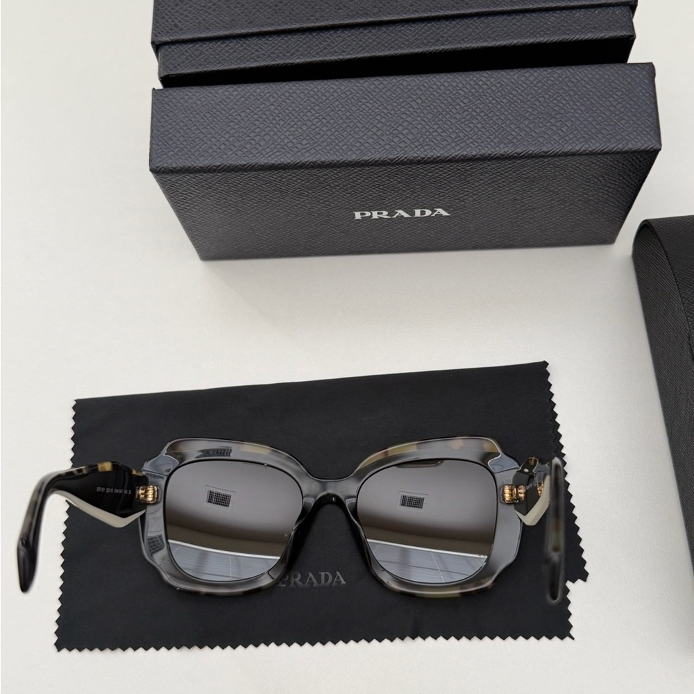 Prada Tortoise Shell Sunglasses - Picture 6 of 16